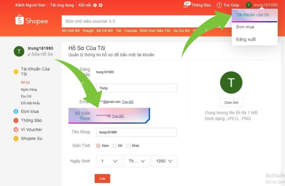 "Yêu cầu thêm số điện thoại Shopee": Hướng dẫn chi tiết và Lưu ý quan trọng!