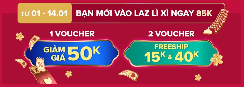 Lazada sale tết 