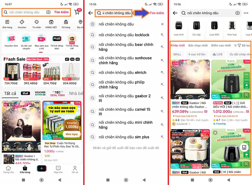 Cách mua hàng trên Tiktok