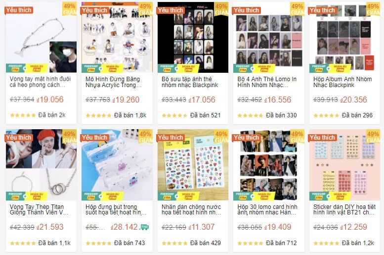 9 Shop bán album Kpop uy tín trên Shopee 3