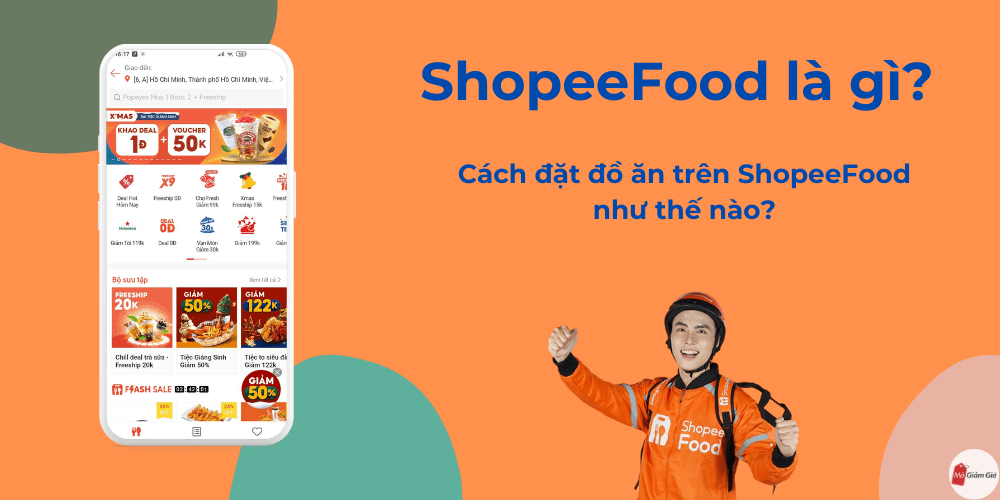 ShopeeFood là gì cách đặt đồ ăn trên shopeefood