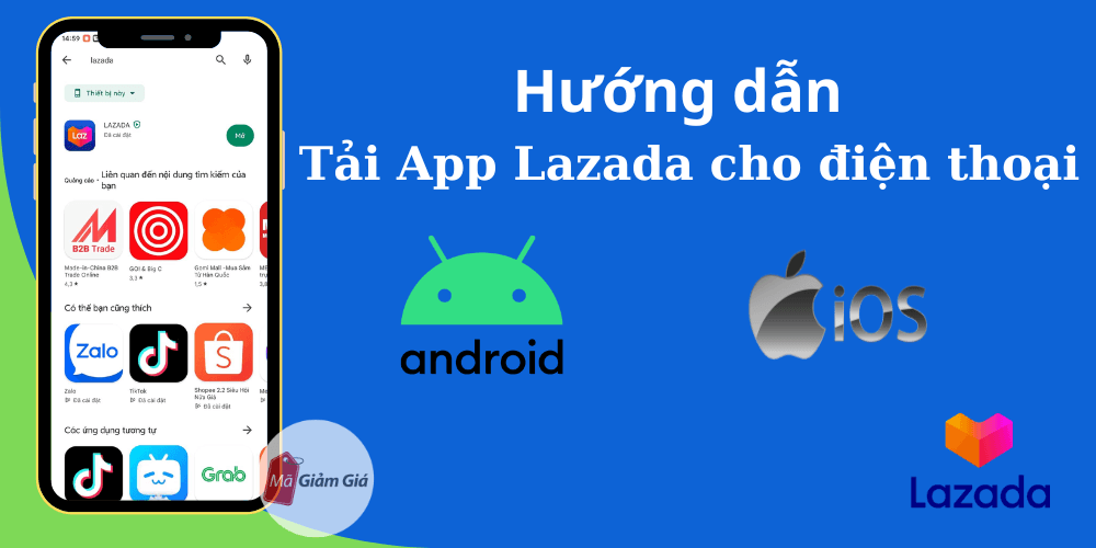 Hướng dẫn tải Lazada App 1