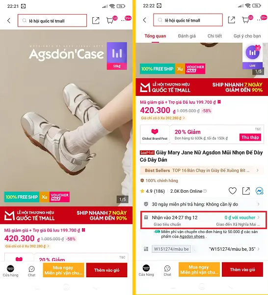 Dự kiến giao hàng Lazada là gì