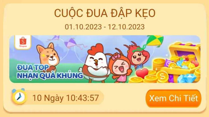 Shopee đập kẹo 