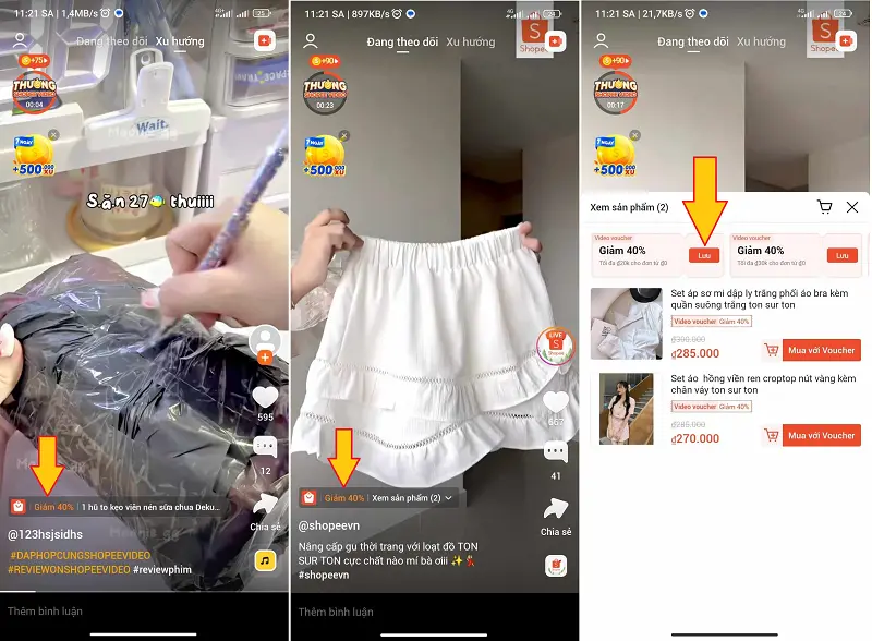 Săn mã Shopee video