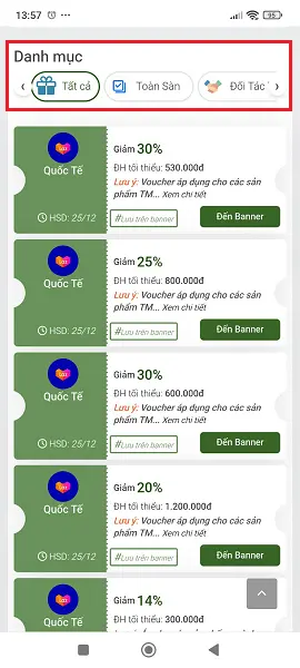 tìm mã giảm giá Lazada