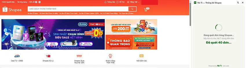 Cách xem tổng số tiền đã mua trên Shopee