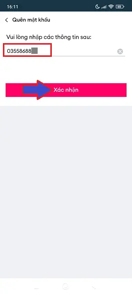 Cách lấy lại mật khẩu Lazada