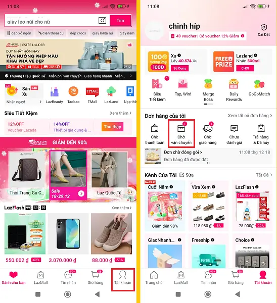 Cách hủy đơn hàng trên Lazada