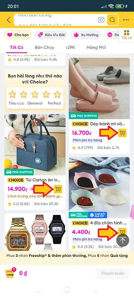 Choice Lazada là gì