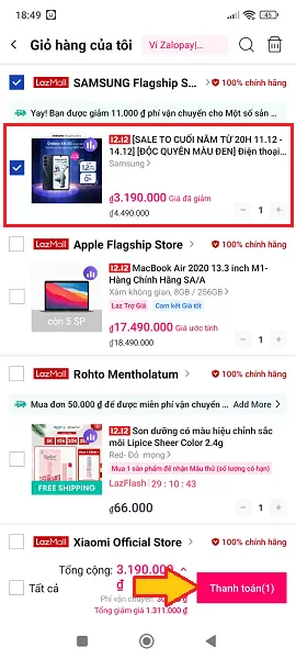 Lazada Mall là gì