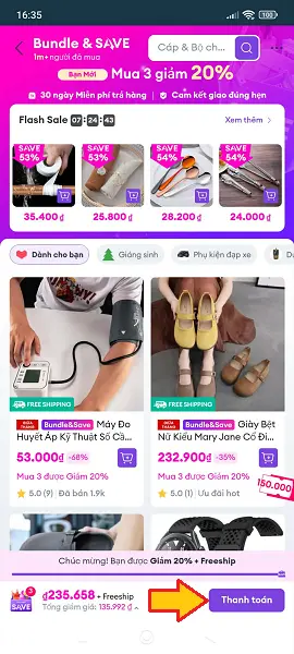 Mua Nhiều Giảm Sâu Lazada