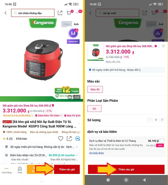 Cách dùng VietQR thanh toán đơn hàng Lazada