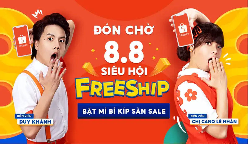 Shopee 8.8