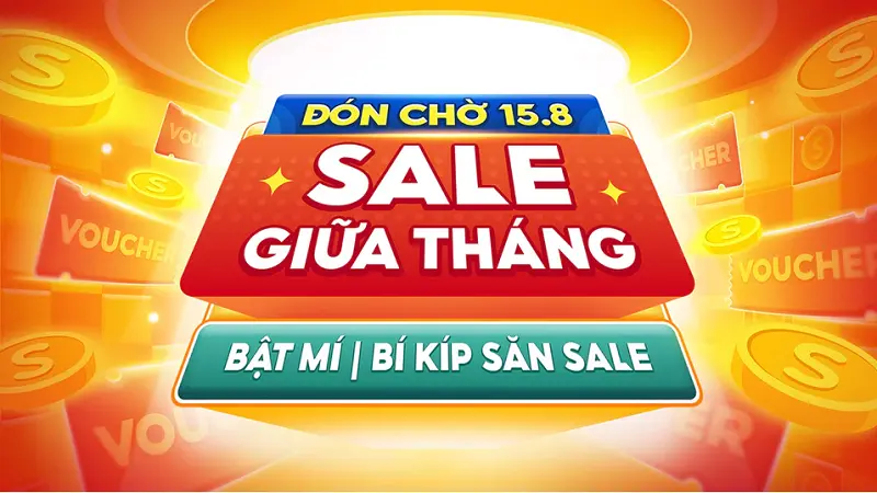 Shopee sale 15.8 1