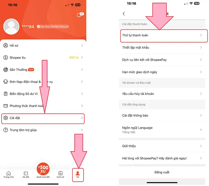 Shopee cập nhật 2