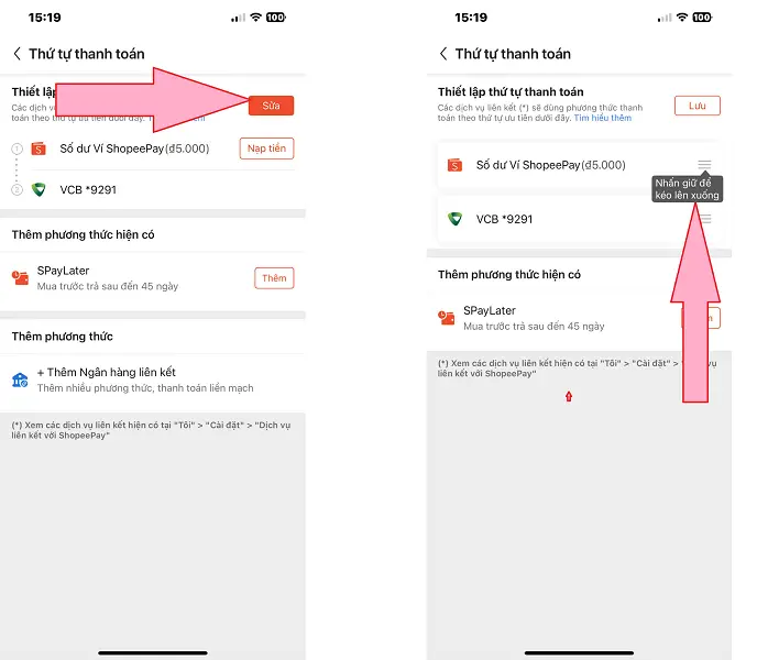 Shopee cập nhật 5