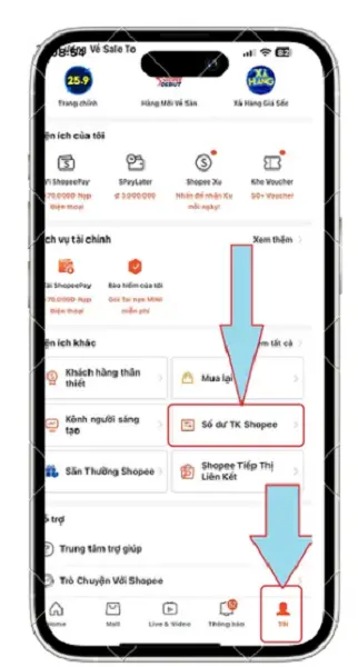 Shopee cập nhật 3