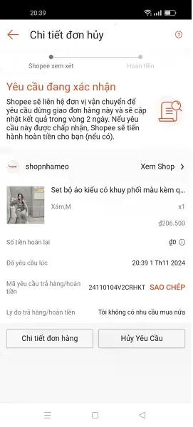 Shopee cập nhật 11