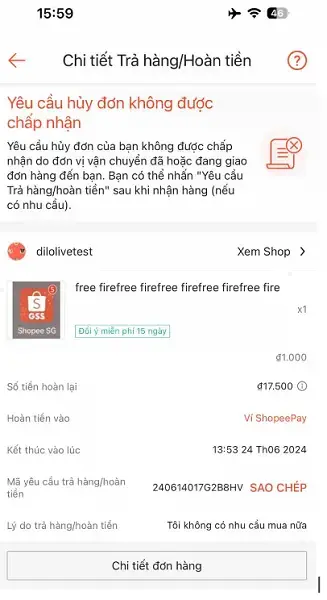 Shopee cập nhật 13
