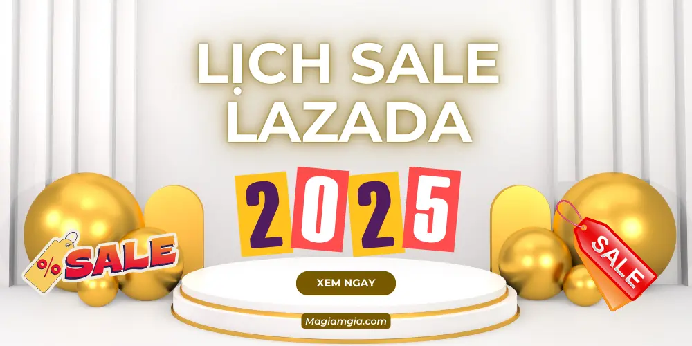 lịch sale lazada 2025