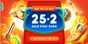 Shopee Sale khai xuân 25.2.2026