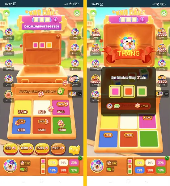 game Trò chơi sắc màu Lazada