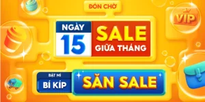 Shopee Sale giữa tháng 15.3.2026