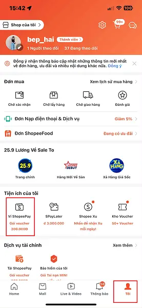 Shopee cập nhật 7