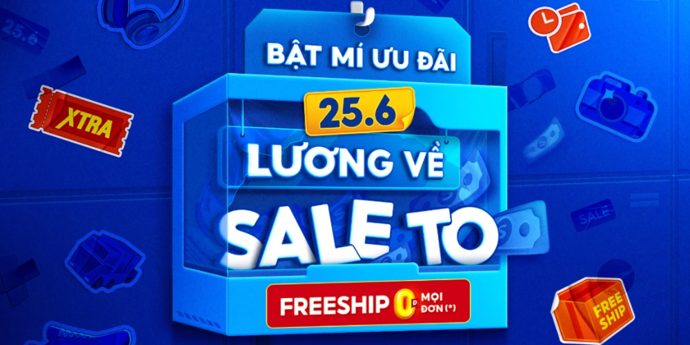 Lương về Sale to 25.6