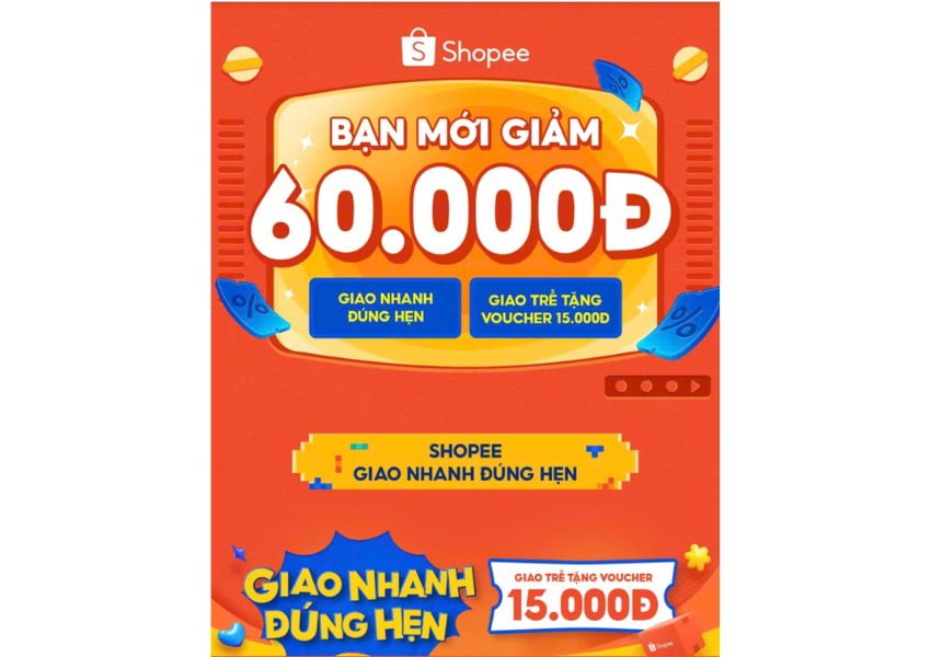 Ưu bạn mơi Shopee Tháng 10
