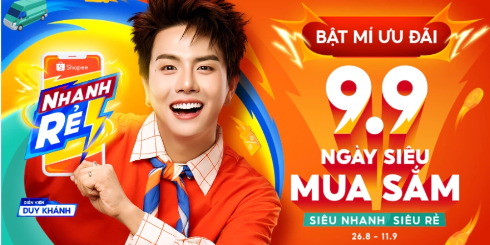 Shopee 9.9 ngày siêu mua sắm