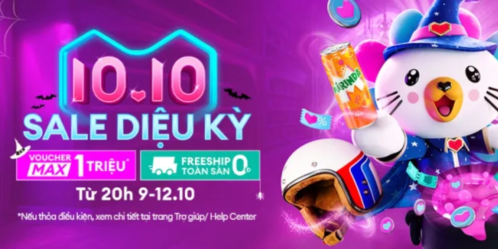 Lazada 10.10 Sale diệu kì