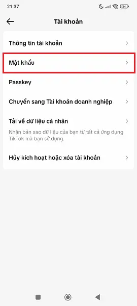 Cách đổi, lấy lại mật khẩu Tiktok cho người mới