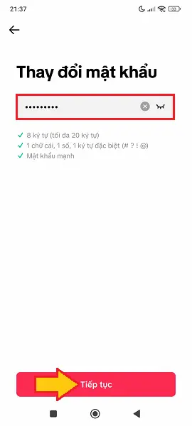 Cách đổi, lấy lại mật khẩu Tiktok cho người mới