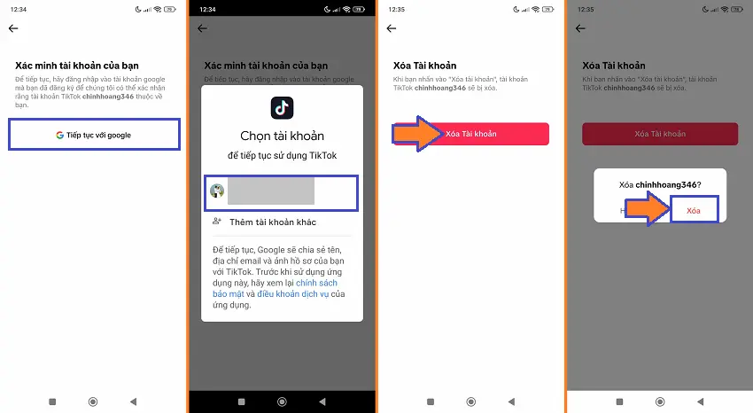 Hướng dẫn xóa tài khoản Tiktok cho người mới