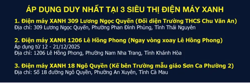 Mã giảm giá Điện Máy Xanh