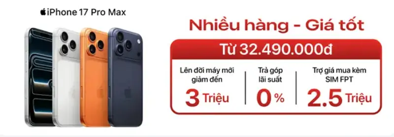 Mã giảm giá FPT Shop