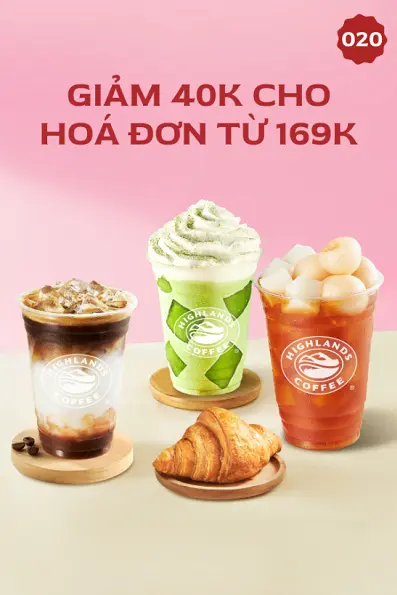 Voucher Highlands Coffee