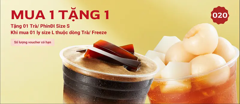 Voucher Highlands Coffee Tháng 12