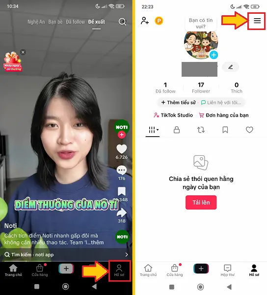 đăng nhập tài khoản Tikitok trên máy tính, điện thoại