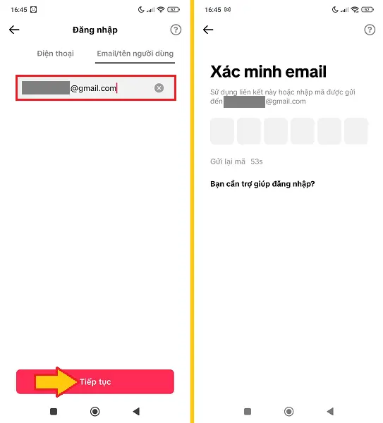 đăng nhập tài khoản Tikitok trên máy tính, điện thoại