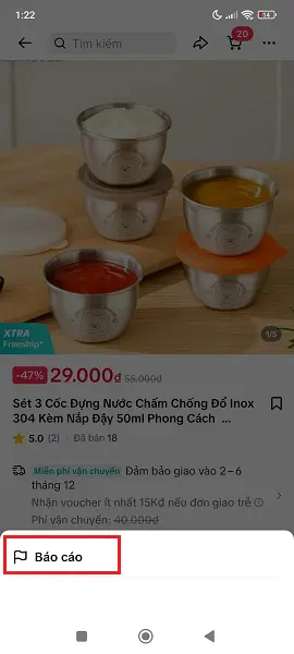 Cách báo cáo sản phẩm trên Tiktok Shop