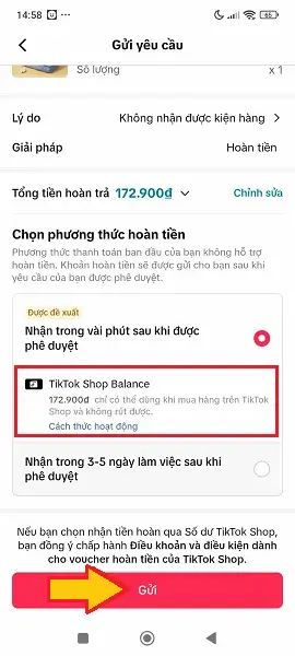 Tiktok báo Đã giao hàng nhưng chưa nhận được