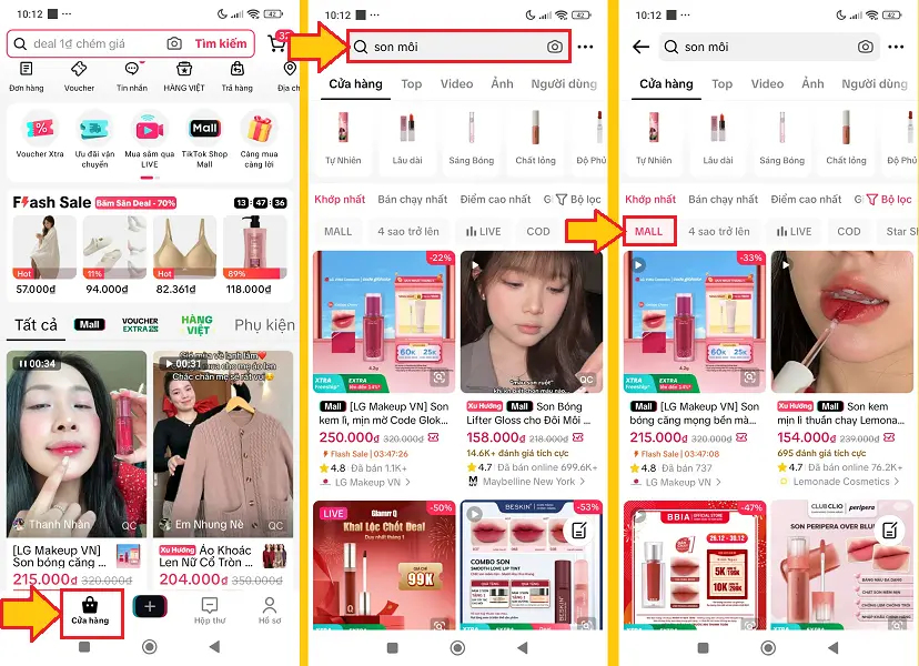 Tiktok Shop Mall là gì