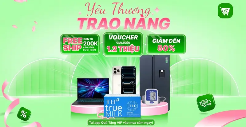 Mã giảm giá Điện Máy Xanh