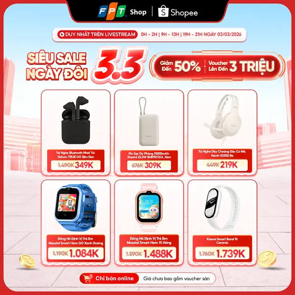Mã giảm giá FPT Shop
