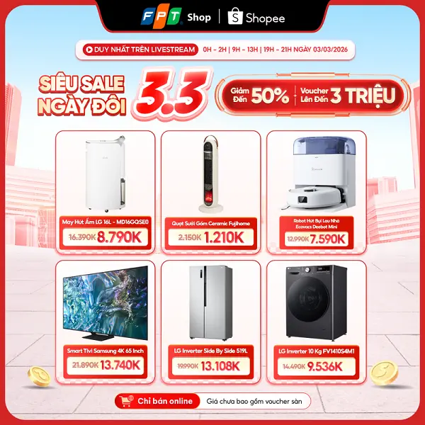 Mã giảm giá FPT Shop