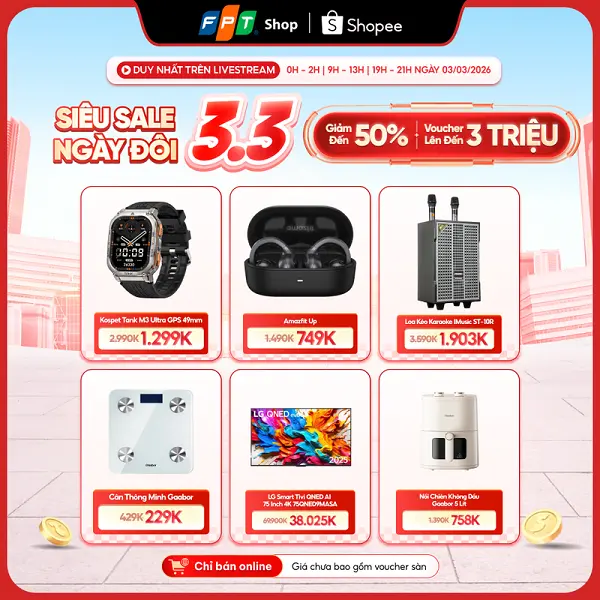 Mã giảm giá FPT Shop