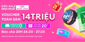 Siêu Sale sinh nhật Lazada 2026